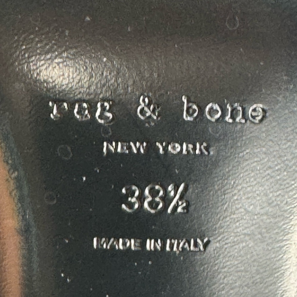 Rag & Bone Ivory "Elis" Boots Sz 38.5 - Picture 5 of 6